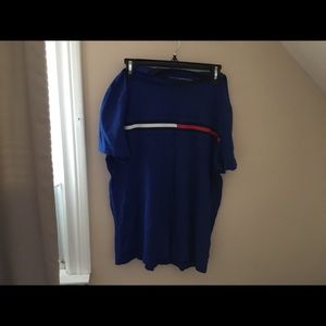 Blue Tommy Hilfiger shirt